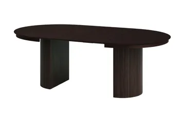 Kopparbo rundt spisebord, forlængeligt 120-220 cm finer