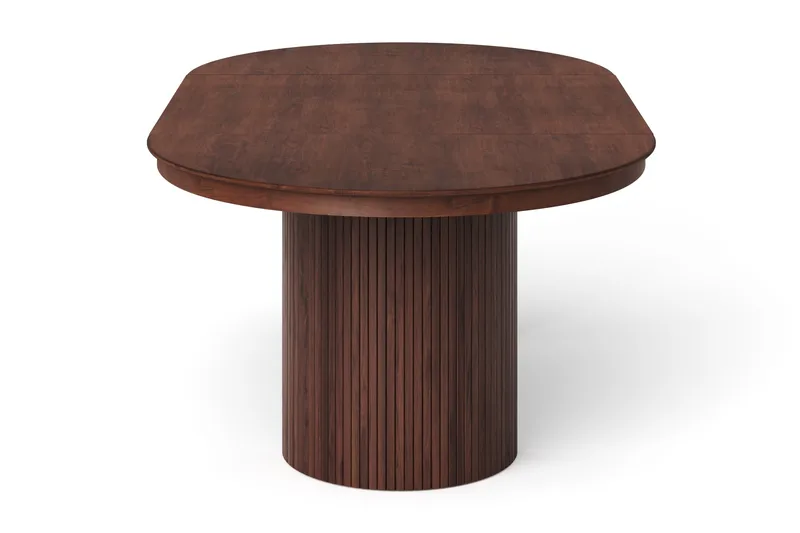 Kopparbo rundt spisebord, forlængeligt 120-220 cm finer - Valnød - Møbler - Borde - Spisebord og køkkenbord
