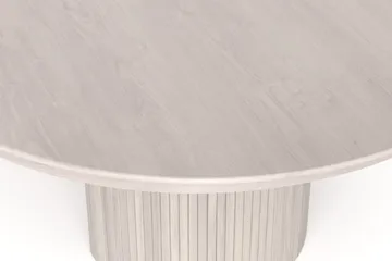 Kopparbo rundt spisebord, forlængeligt 140-240 cm finer - Hvidbejdset eg - Møbler - Borde - Spisebord og køkkenbord