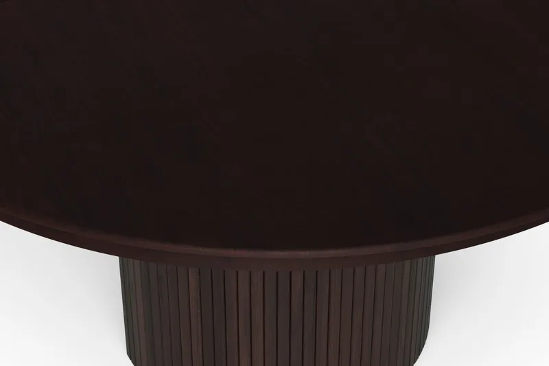Kopparbo rundt spisebord, forlængeligt 140-240 cm finer - Røget eg - Møbler - Borde - Spisebord og køkkenbord