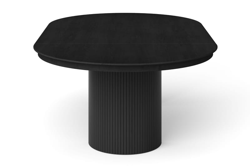 Kopparbo rundt spisebord, forlængeligt 140-240 cm finer - Sortbejdset eg - Møbler - Borde - Spisebord og køkkenbord