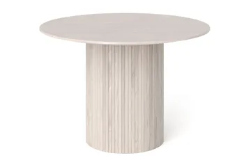 Kopparbo rundt spisebord 110 cm finer - Hvidbejdset eg - Møbler - Borde - Spisebord og køkkenbord