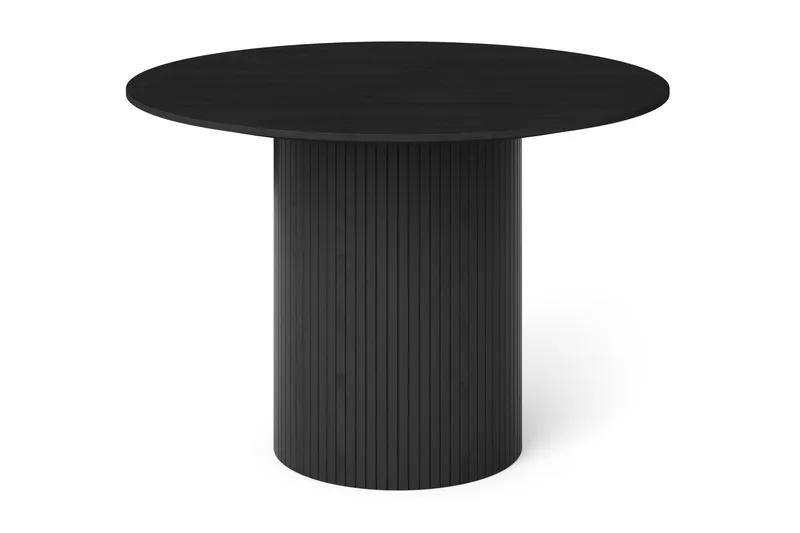 Kopparbo rundt spisebord 110 cm finer - Sortbejdset eg - Møbler - Borde - Spisebord og køkkenbord
