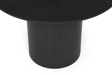 Kopparbo rundt spisebord 110 cm finer - Sortbejdset eg - Møbler - Borde - Spisebord og køkkenbord