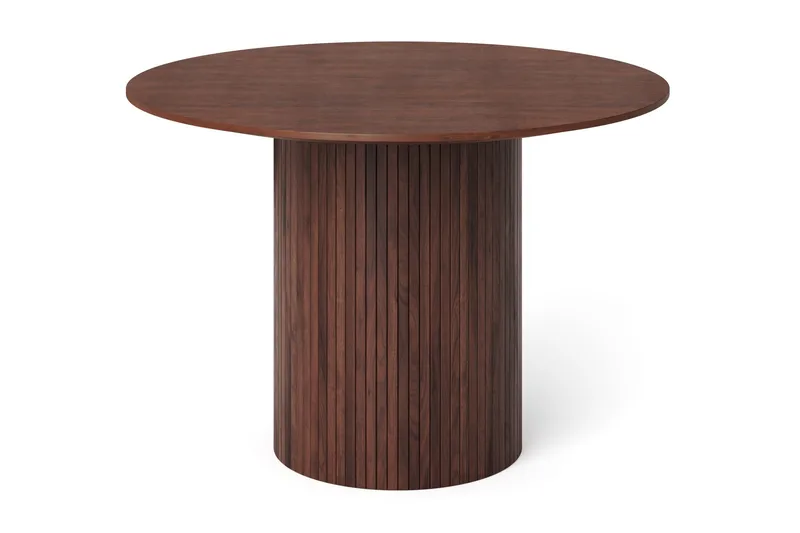 Kopparbo rundt spisebord 110 cm finer - Valnød - Møbler - Borde - Spisebord og køkkenbord