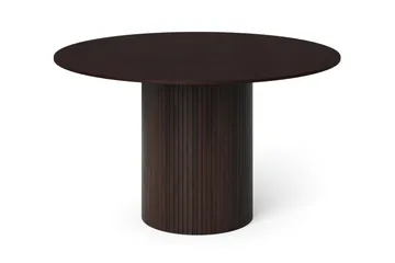 Kopparbo rundt spisebord 130 cm finer - Røget eg - Møbler - Borde - Spisebord og køkkenbord
