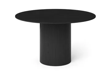 Kopparbo rundt spisebord 130 cm finer - Sortbejdset eg - Møbler - Borde - Spisebord og køkkenbord