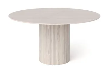 Kopparbo rundt spisebord 150 cm finer - Hvidbejdset eg - Møbler - Borde - Spisebord og køkkenbord