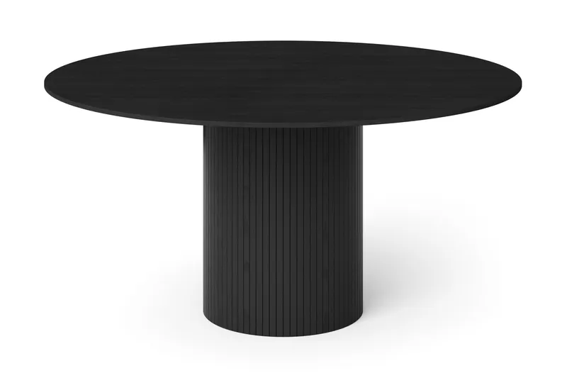 Kopparbo rundt spisebord 150 cm finer - Sort - Møbler - Borde - Spisebord og køkkenbord