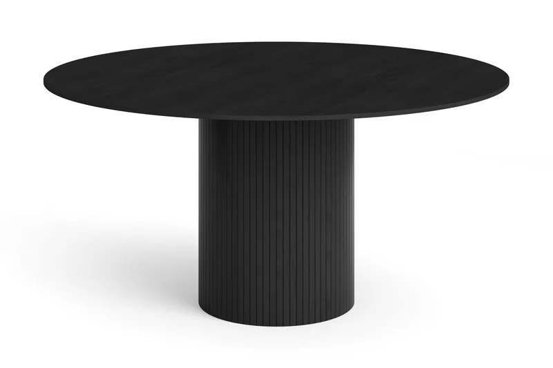 Kopparbo rundt spisebord 150 cm finer, Sort