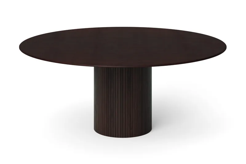 Kopparbo rundt spisebord 180 cm finer - Røget eg - Møbler - Borde - Spisebord og køkkenbord