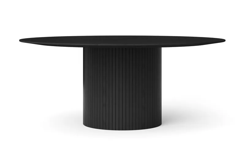 Kopparbo rundt spisebord 180 cm finer - Sort - Møbler - Borde - Spisebord og køkkenbord