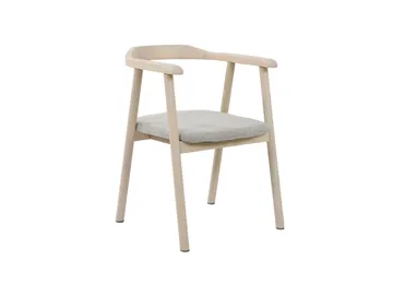 Kopparbo rundt spisebordssæt 180 cm hvidbejdset med 8 Jolie spisebordsstole - Møbler - Borde - Spisebordssæt