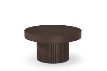 Kopparbo sofabord rundt 85 cm tyk bordplade