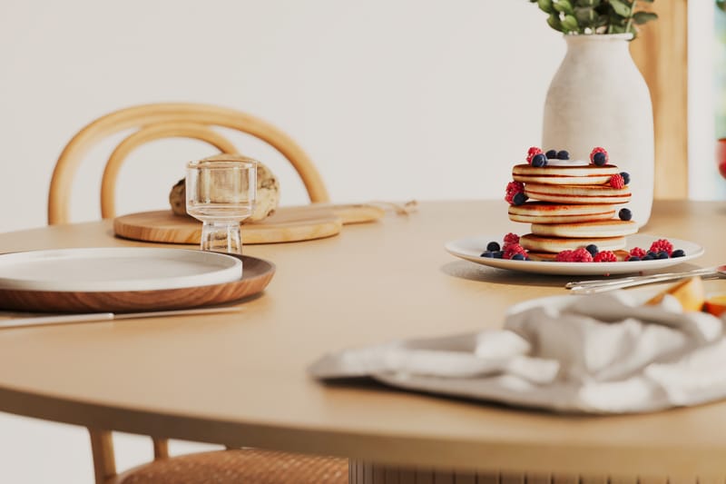 Kopparbo Spisebord 150 cm - Lyst hvidglaseret egetræ - Spisebord og køkkenbord