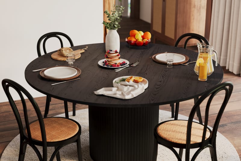 Kopparbo Spisebord 150 cm - Sort træ - Spisebord og køkkenbord