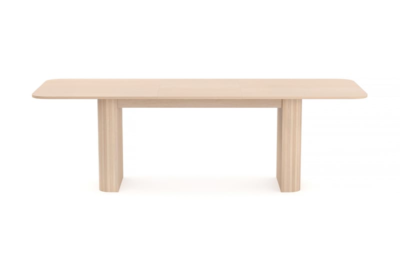 Kopparbo Spisebord 160-220 cm - Lyst hvidlaseret egetræ - Møbler - Borde - Spisebord og køkkenbord