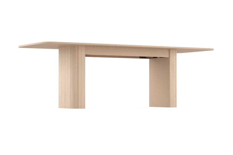 Kopparbo Spisebord 160-220 cm - Lyst hvidlaseret egetræ - Møbler - Borde - Spisebord og køkkenbord