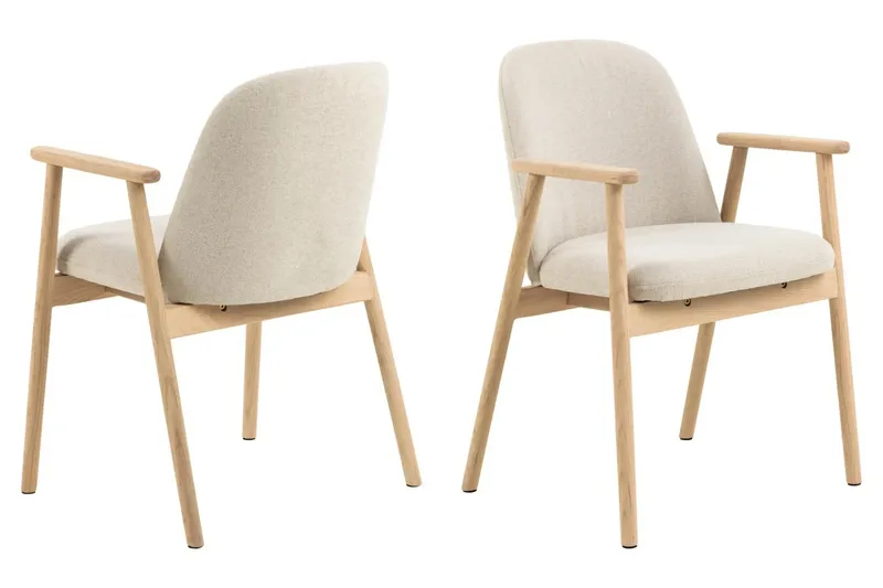 Kopparbo spisebord 180-240 cm udtrækkeligt med 4 Reciclar spisestole - Møbler - Borde - Spisebordssæt