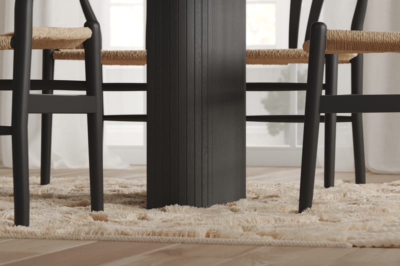 Kopparbo Spisebord 160-220 cm - Sort Træ - Møbler - Borde - Spisebord og køkkenbord