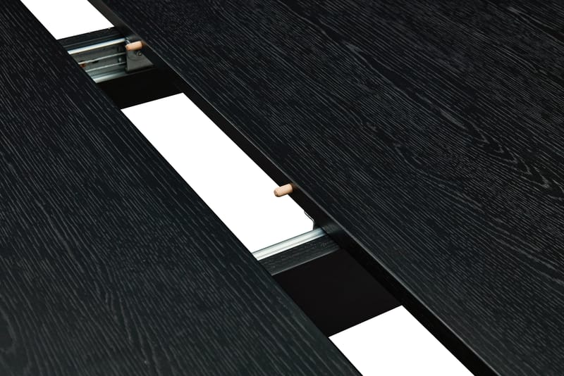 Kopparbo Spisebord 160-220 cm - Sort Træ - Møbler - Borde - Spisebord og køkkenbord