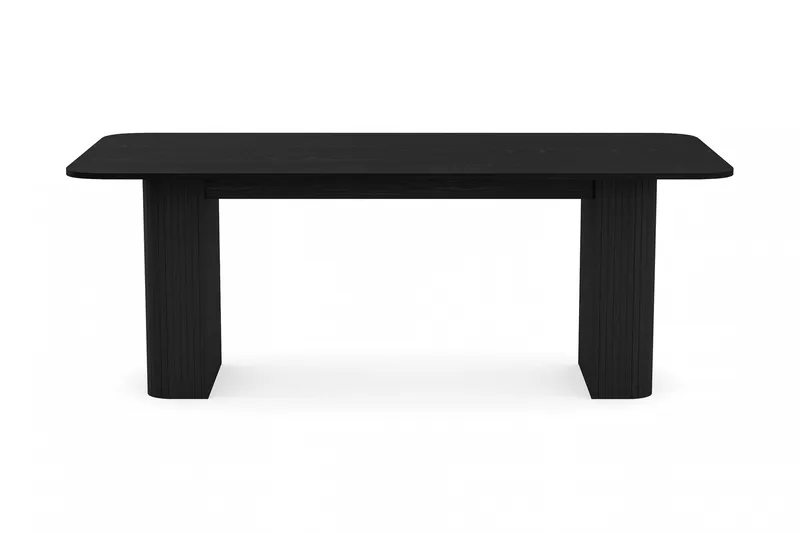 Kopparbo Spisebord 200-260 cm, Sort Træ