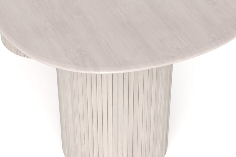 Kopparbo spisebord ovalt 180x90 cm finer - Hvidbejdset eg - Møbler - Borde - Spisebord og køkkenbord