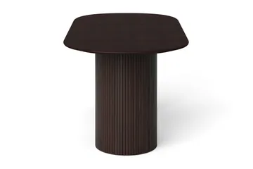 Kopparbo spisebord ovalt 180x90 cm finer - Røget eg - Møbler - Borde - Spisebord og køkkenbord