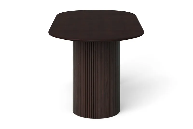 Kopparbo spisebord ovalt 180x90 cm finer - Røget eg - Møbler - Borde - Spisebord og køkkenbord