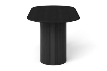 Kopparbo spisebord ovalt 180x90 cm finer - Sortbejdset eg - Møbler - Borde - Spisebord og køkkenbord