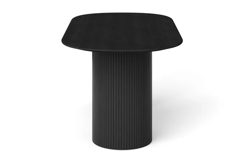 Kopparbo spisebord ovalt 180x90 cm finer - Sortbejdset eg - Møbler - Borde - Spisebord og køkkenbord