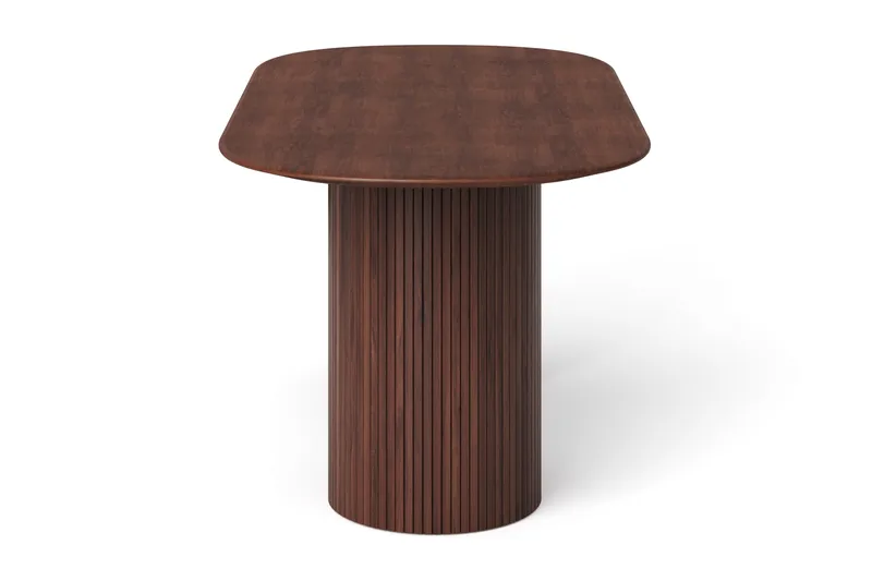Kopparbo spisebord ovalt 180x90 cm finer - Valnød - Møbler - Borde - Spisebord og køkkenbord