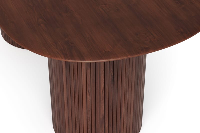 Kopparbo spisebord ovalt 180x90 cm finer - Valnød - Møbler - Borde - Spisebord og køkkenbord