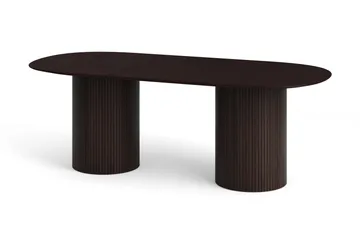 Kopparbo spisebord ovalt 220x100 cm finer