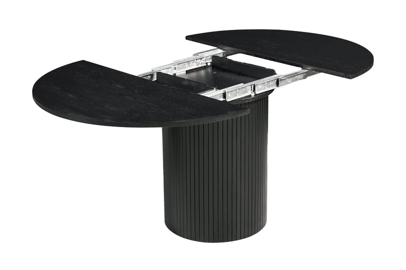 Kopparbo Spisebord Rundt 130cm - Sort træ - Spisebord og køkkenbord