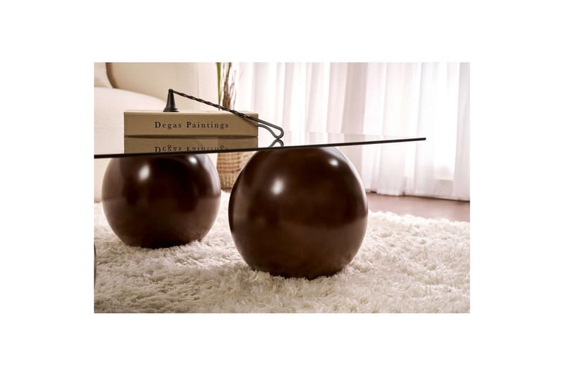 Koushik Sofabord 110 cm - Sand/Lysegrå - Møbler - Borde - Sofabord