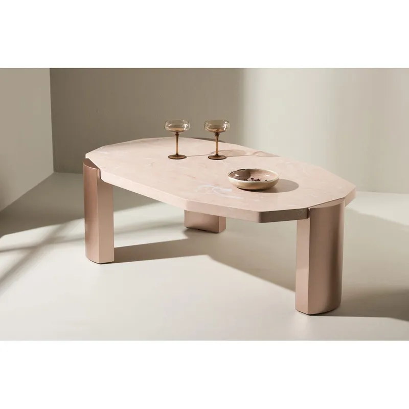 Kres Sofabord 125 cm - Rosa - Møbler - Borde - Sofabord