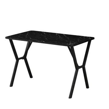 Krylor spisebord 110 cm rektangulært - Sort - Møbler - Borde - Spisebord og køkkenbord