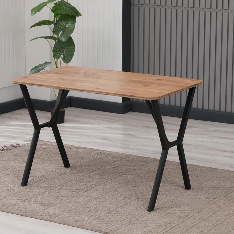 Krylor spisebord 110 cm rektangulært - Valnød - Møbler - Borde - Spisebord og køkkenbord