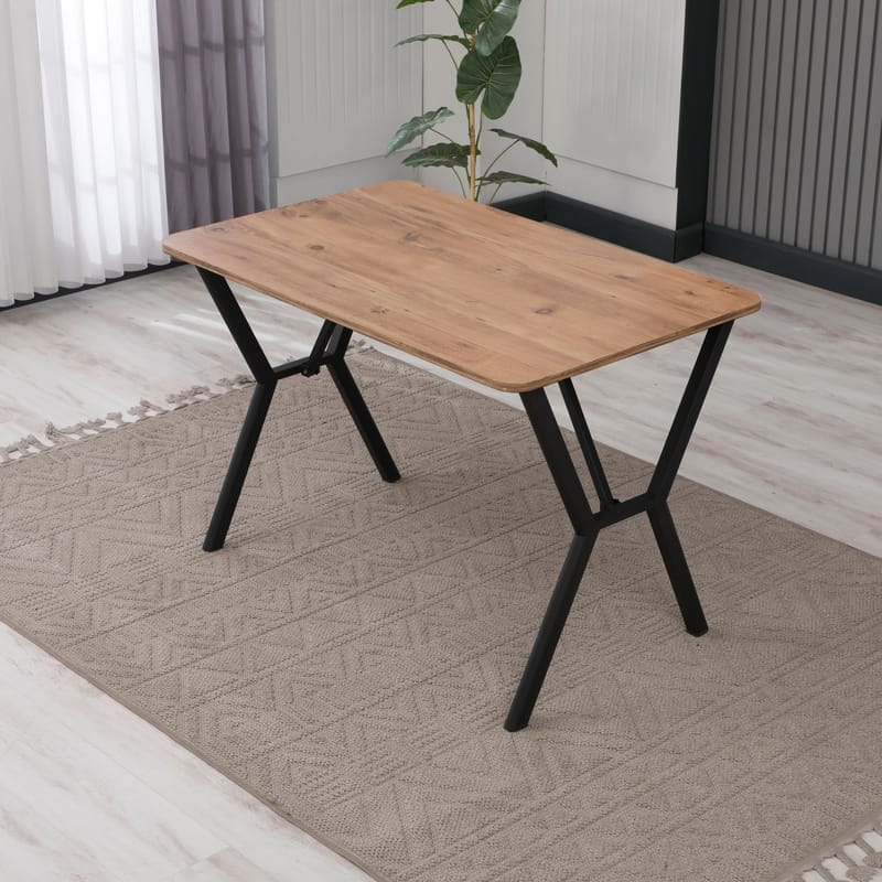 Krylor spisebord 110 cm rektangulært - Valnød - Møbler - Borde - Spisebord og køkkenbord