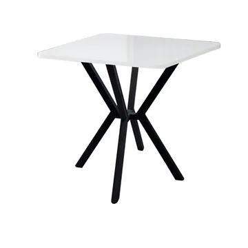 Krylor spisebord 70 cm kvadratisk - Hvid - Møbler - Borde - Spisebord og køkkenbord