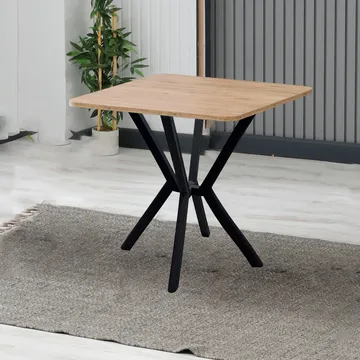 Krylor spisebord 70 cm kvadratisk - Valnød - Møbler - Borde - Spisebord og køkkenbord
