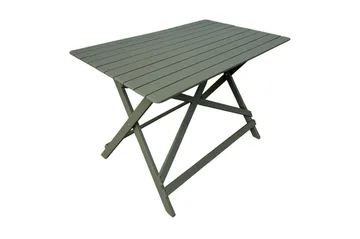 Landet spisebord udendørs - 118x70x74 cm - Grøn - Havemøbler - Havebord - Spisebord & havebord