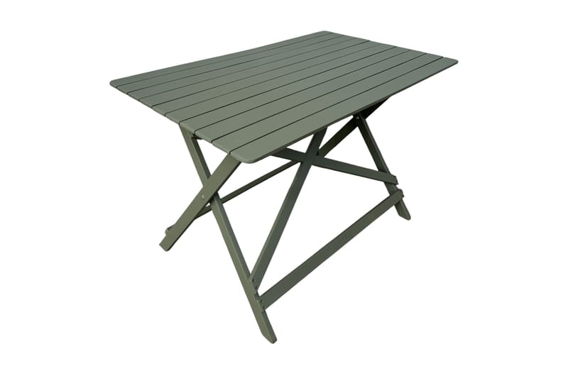 Landet spisebord udendørs - 118x70x74 cm - Grøn - Havemøbler - Havebord - Spisebord & havebord