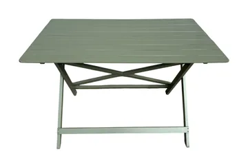 Landet spisebord udendørs - 118x70x74 cm - Grøn - Havemøbler - Havebord - Spisebord & havebord