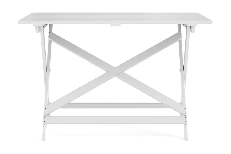 Landet spisebord udendørs - 118x70x74 cm - Hvid - Havemøbler - Havebord - Spisebord & havebord