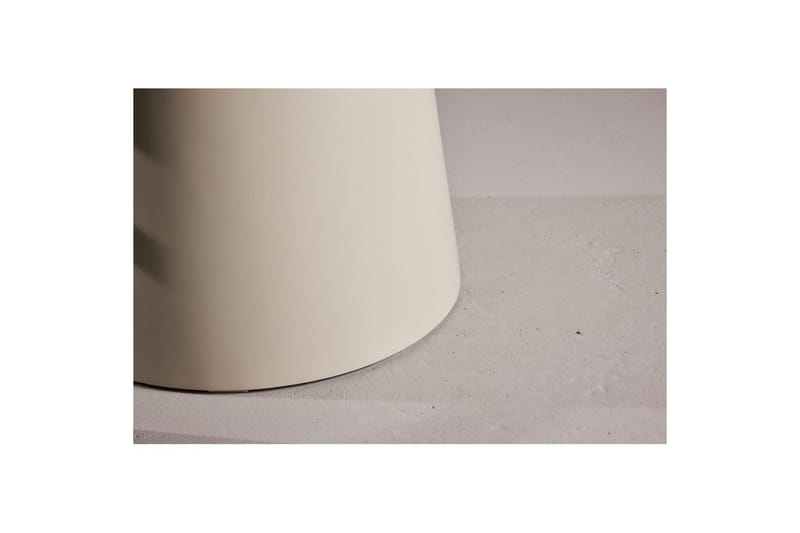 Lanzi Lille Kvadratisk Spisebord 80 cm med Træ- og Egetræsudseende - Beige - Møbler - Borde - Spisebord og køkkenbord