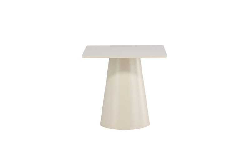 Lanzi Lille Kvadratisk Spisebord 80 cm med Træ- og Egetræsudseende - Beige - Møbler - Borde - Spisebord og køkkenbord