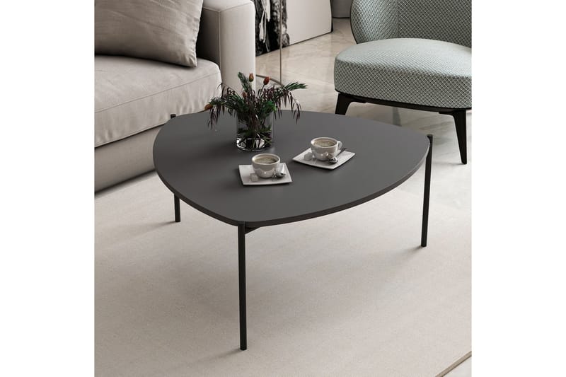 Lenny Sofabord 90 cm - Antracit - Møbler - Borde - Sofabord