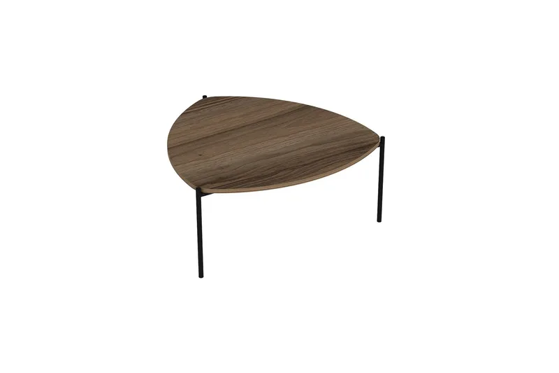 Lenny Sofabord 90 cm, Valnød